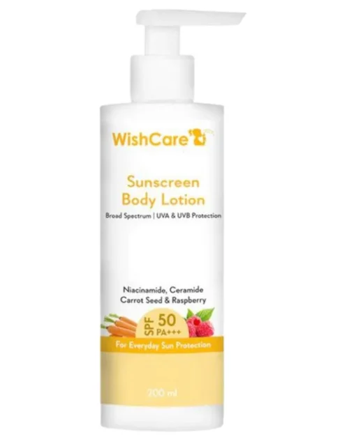 SPF 50 Sunscreen Body Lotion - PA+++ UVA & UVB Protection with No White Cast - 200ml