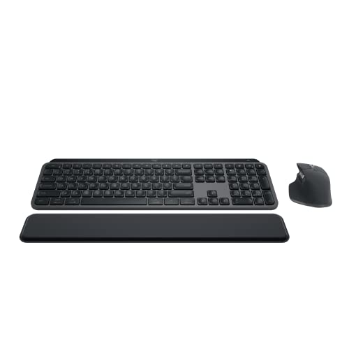 Logitech MX Keys S Combo - Performance Wireless Keyboard and Mouse