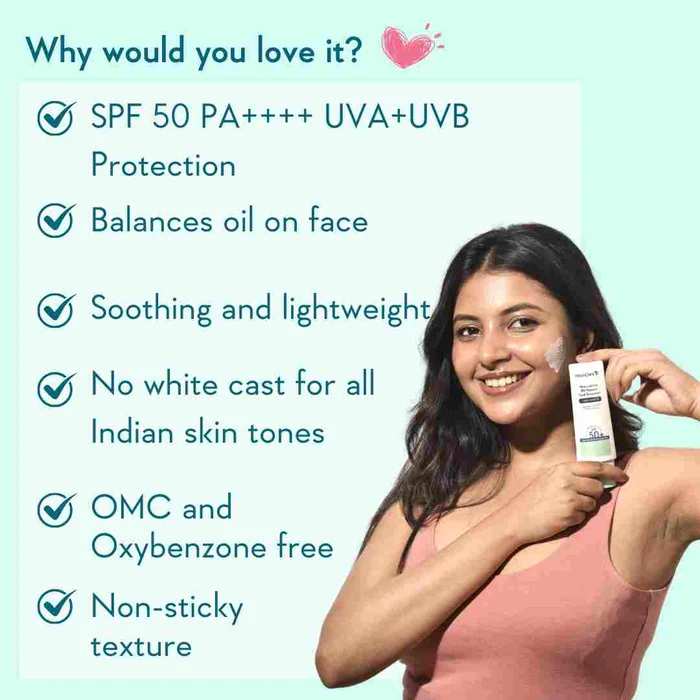 5% Niacinamide Oil Balance Fluid Sunscreen | SPF50 PA++++ - Image 4