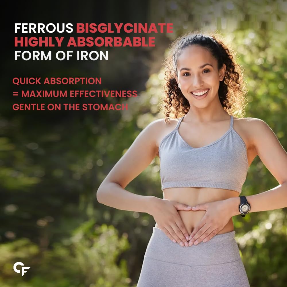 Carbamide Forte Chelated Iron Supplement for Women and Men - Image 8
