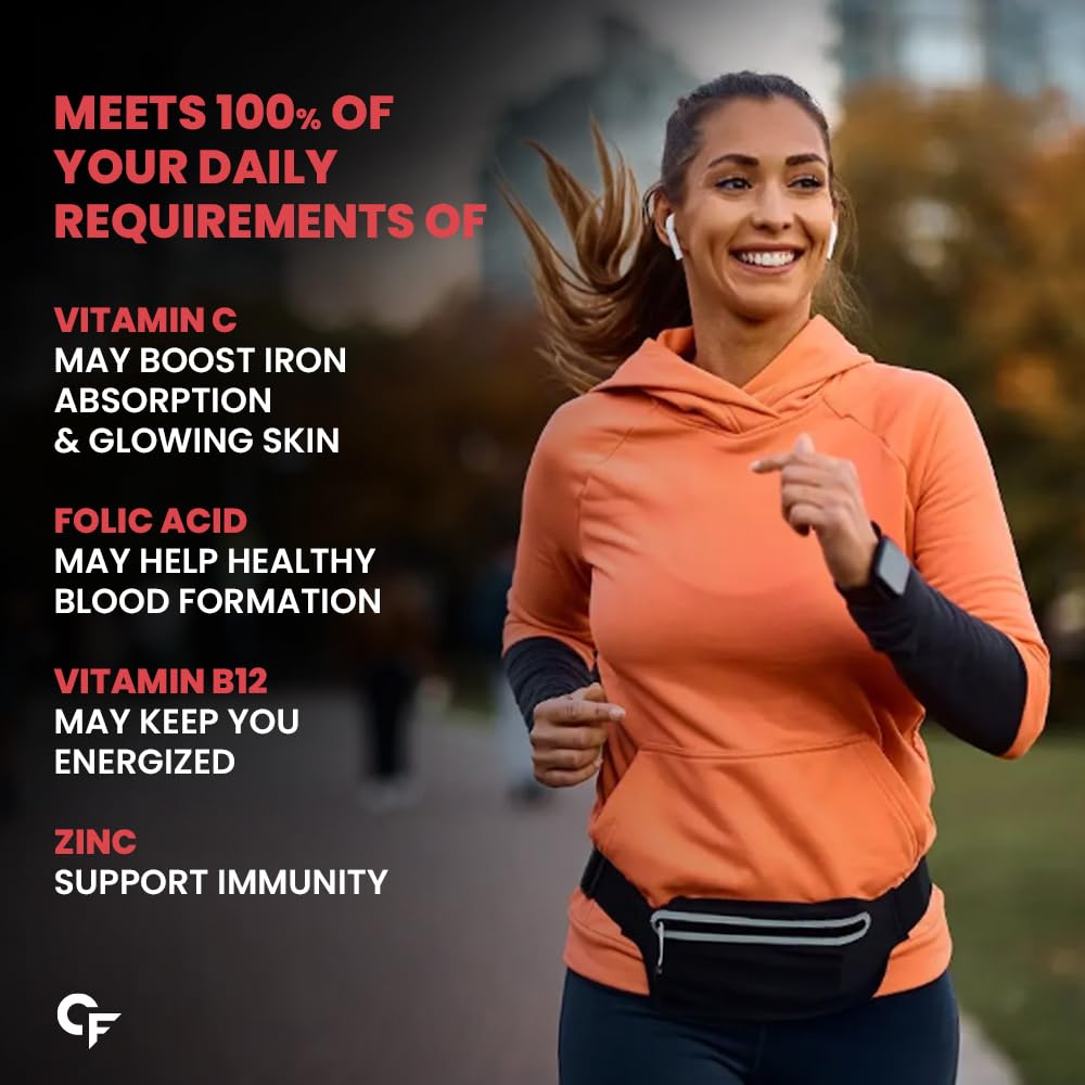 Carbamide Forte Chelated Iron Supplement for Women and Men - Image 6