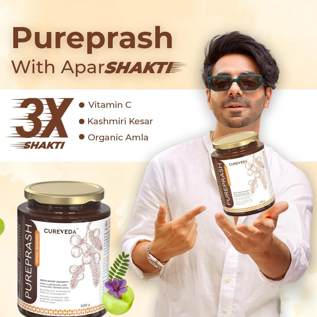 Cureveda Herbal Pureprash Immunity Booster for all age groups - Image 7