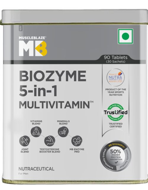 MuscleBlaze Biozyme Daily Multivitamin (90 Tablets)