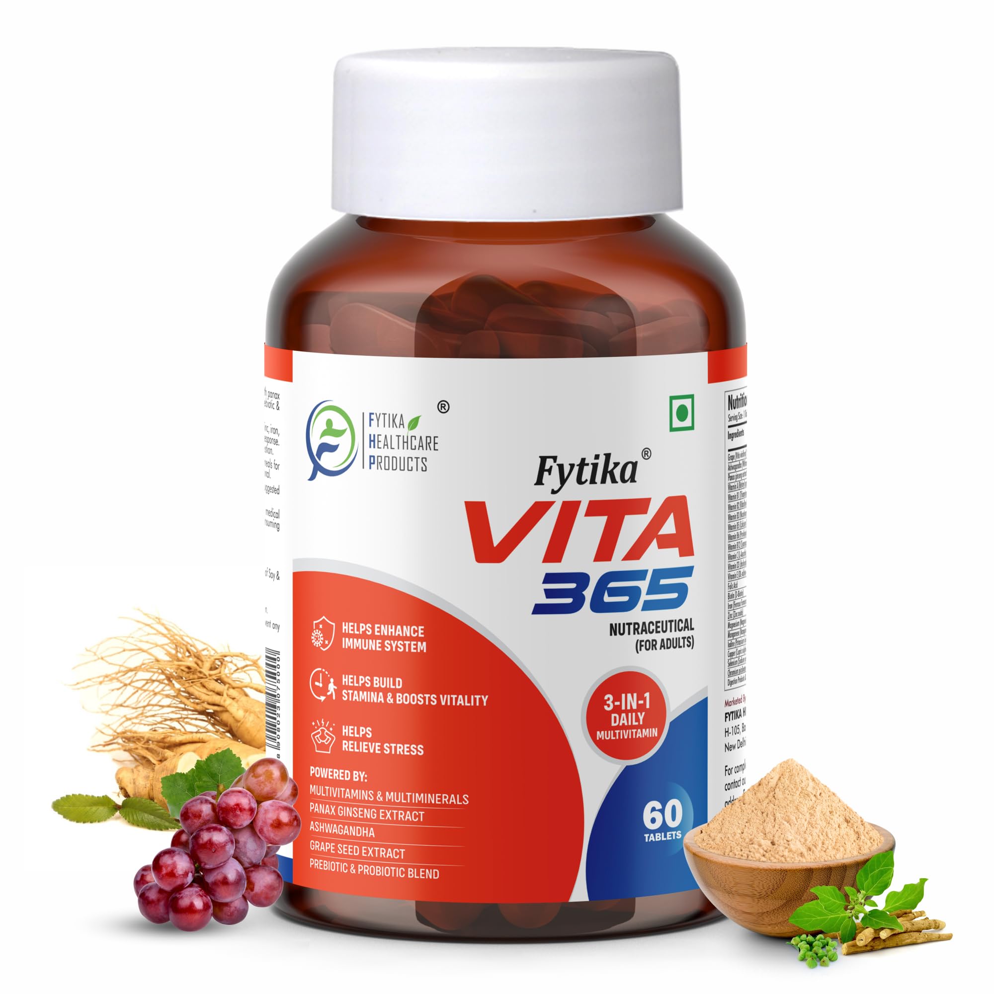 Fytika Vita 365 | Multivitamin Tablet for Men & Women