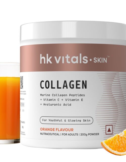 HealthKart Hk Vitals Marine Collagen Supplement (Orange, 200 Gram)