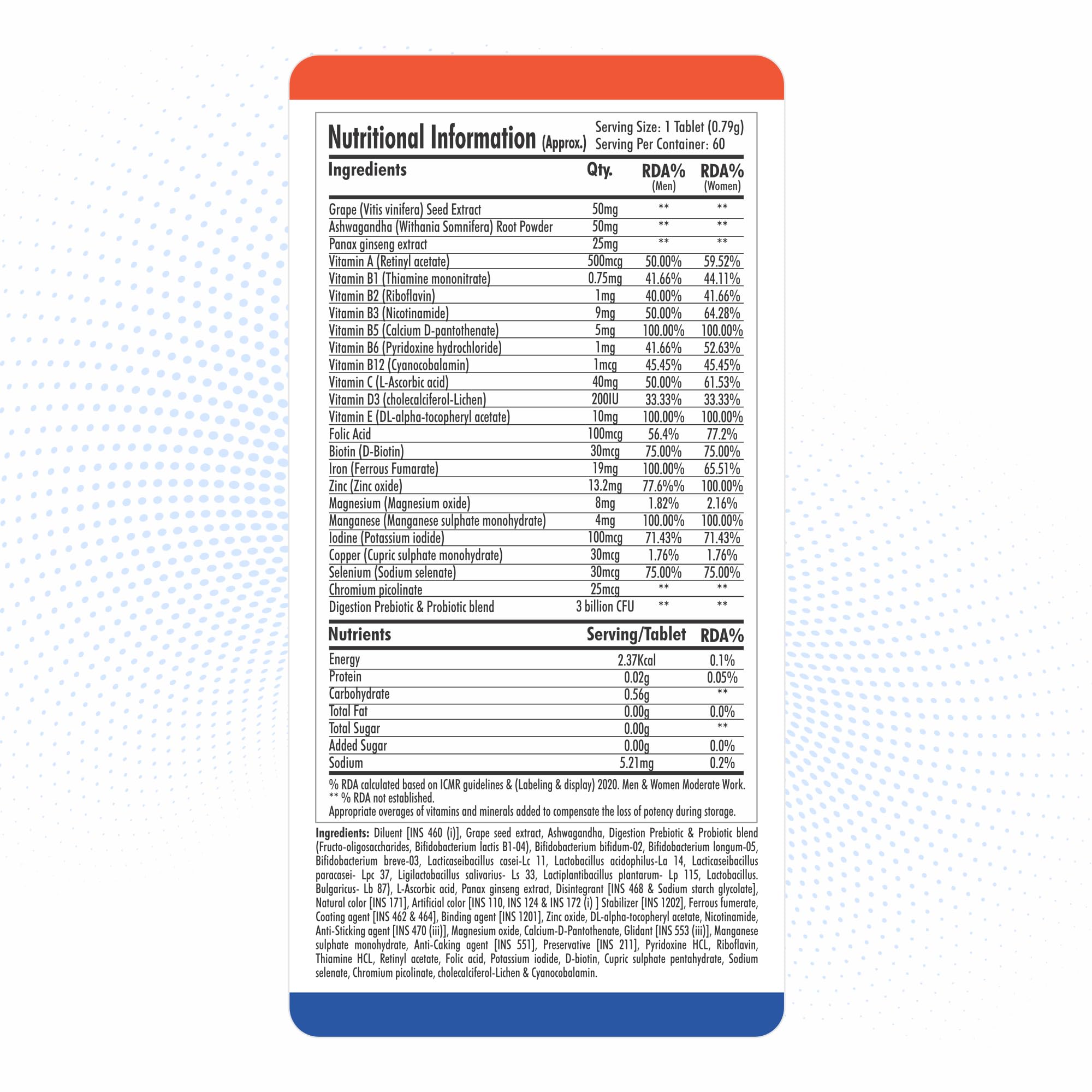 Fytika Vita 365 | Multivitamin Tablet for Men & Women - Image 7