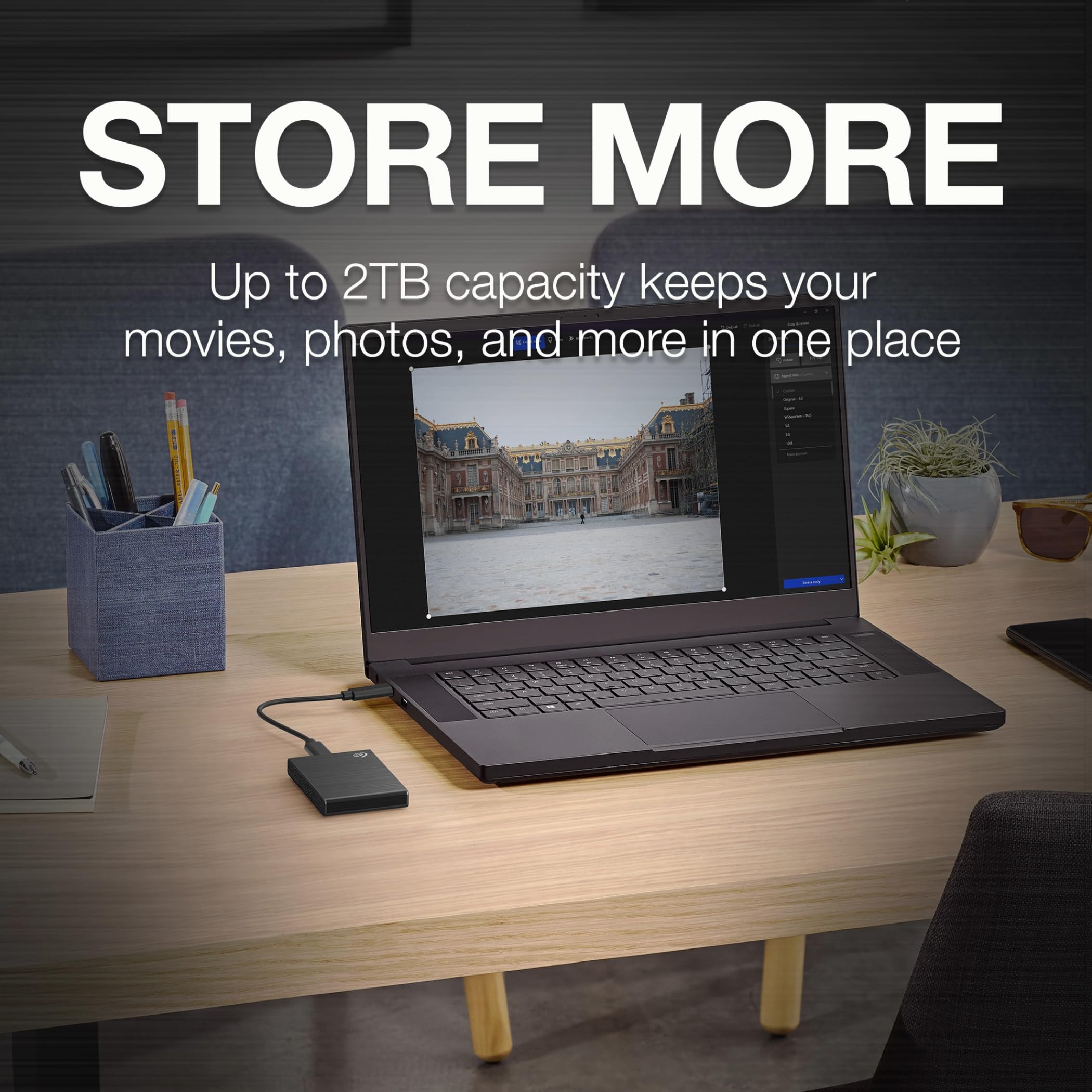 Seagate One Touch 1TB External SSD up to 1030 Mb/s - Image 4