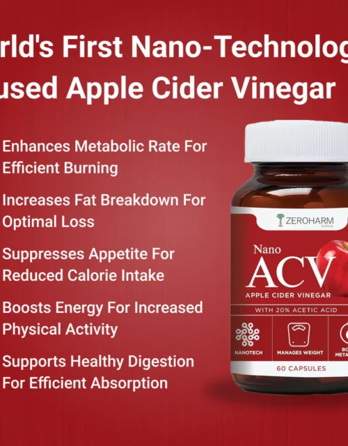 ZeroHarm Nano Apple Cider Vinegar Capsules