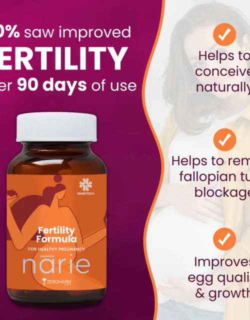 Ayurvedic Narie Fertility Formula Tablets to Conceive Naturally