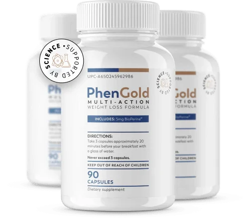PhenGold speeds up weight loss naturally, multi-action metabolism booster